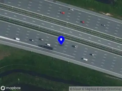 Snelheidscontrole op A1 te Muiden