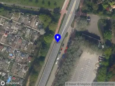 Snelheidscontrole op Marathonweg te Vlaardingen