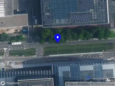 Snelheidscontrole op Strawinskylaan te Amsterdam