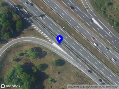 Snelheidscontrole op A1 te Laren