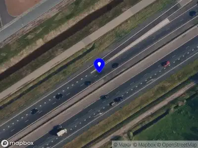 Snelheidscontrole op A7 te Leek