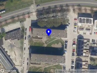 Ambulance met grote spoed naar de Van Heuven Goedhartstraat in Schiedam