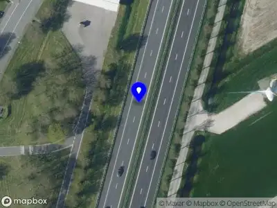 Snelheidscontrole op A7 te Abbekerk