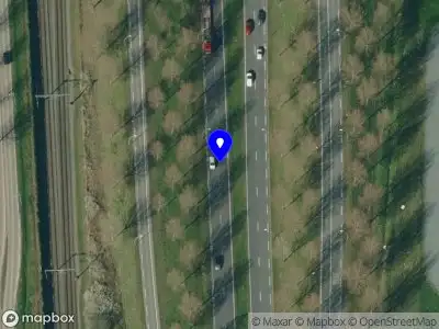Snelheidscontrole op Prins Mauritssingel te Nijmegen
