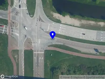 Snelheidscontrole op Noordzeeweg te Amsterdam