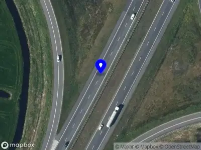 Snelheidscontrole op A6 te Follega