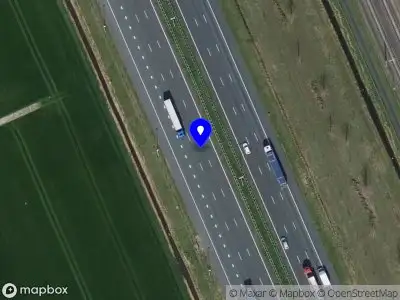 Snelheidscontrole op A16 te Langeweg