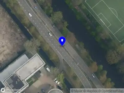 Ambulance met gepaste spoed naar de Goudse Poort in Gouda