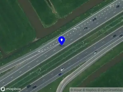 Snelheidscontrole op A7 te Wijdewormer
