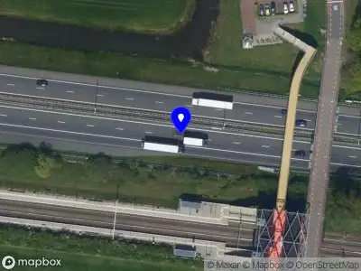 Snelheidscontrole op A1 te Terschuur