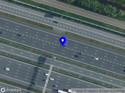 Snelheidscontrole op A1 te Muiden