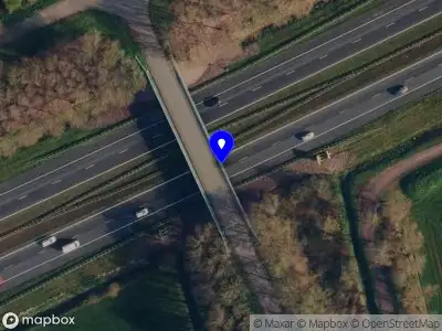 Snelheidscontrole op Oldebertweg te Tolbert