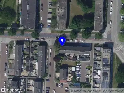 Ambulance met gepaste spoed naar de Van Spilbergenstraat in Dordrecht