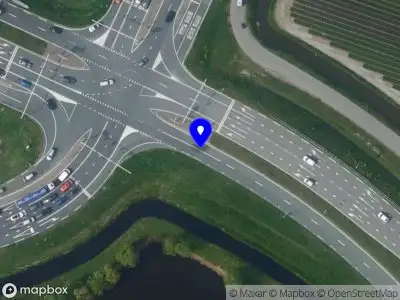 Snelheidscontrole op N243 te Stompetoren