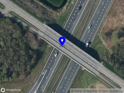 Snelheidscontrole op A6 te Follega