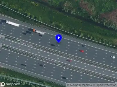 Snelheidscontrole op A1 te Muiden