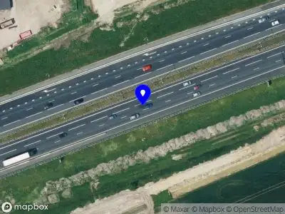 Snelheidscontrole op A1 te Wilp