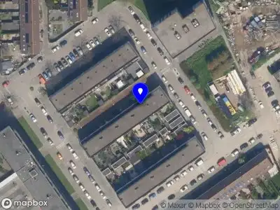 Ambulance met grote spoed naar de Ottolandpad in Rotterdam