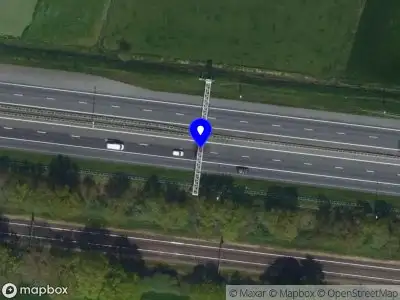 Snelheidscontrole op A1 te Terschuur