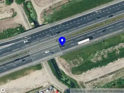 Snelheidscontrole op A1 te Wilp