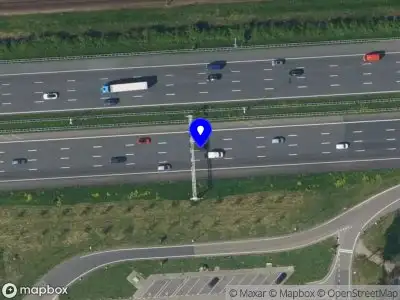 Snelheidscontrole op A12 te Bunnik