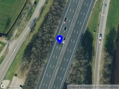 Snelheidscontrole op A28 te Rouveen