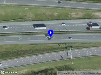 Snelheidscontrole op A50 te Eindhoven