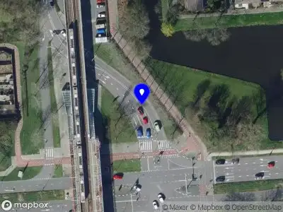 Snelheidscontrole op Hekelingseweg te Spijkenisse