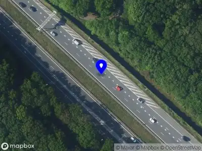 Snelheidscontrole op A1 te Laren