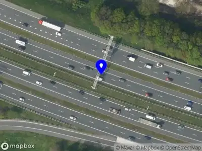 Snelheidscontrole op A1 te Eemnes