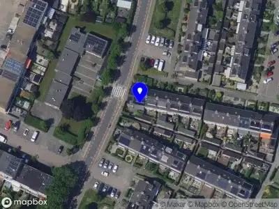 Ambulance met grote spoed naar de Vondellaan in Alblasserdam