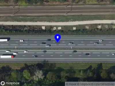 Snelheidscontrole op A12 te Driebergen-Rijsenburg