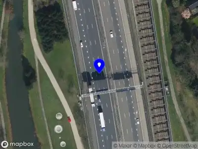 Snelheidscontrole op A16 te Prinsenbeek