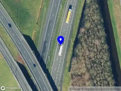 Snelheidscontrole op A28 te Staphorst