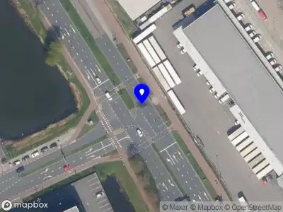 Snelheidscontrole op Matlingeweg te Rotterdam