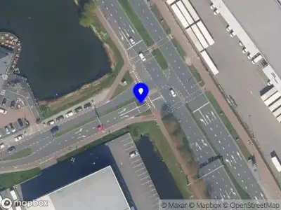 Snelheidscontrole op Galateestraat te Rotterdam