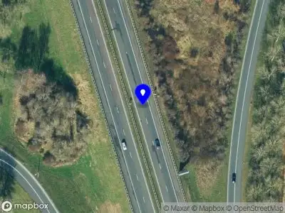 Snelheidscontrole op A32 te Meppel