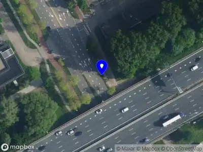 Snelheidscontrole op Spaklerweg te Amsterdam-Duivendrecht