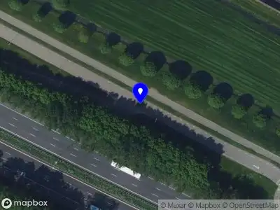 Snelheidscontrole op Veerweg te Oud-Alblas