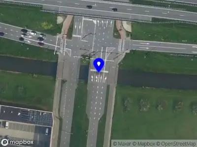 Snelheidscontrole op Opticaweg te Bleiswijk