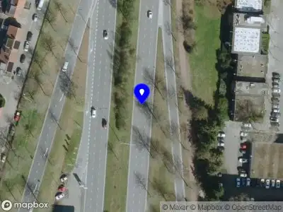 Snelheidscontrole op John F Kennedylaan te Eindhoven