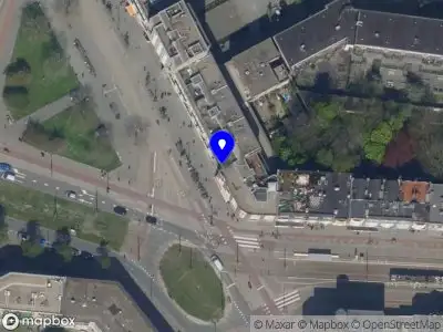 Ambulance naar de Mathenesserplein in Rotterdam