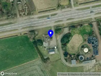 Brandweer met grote spoed naar de Vroomshoopseweg in Den Ham vanwege gebouwbrand