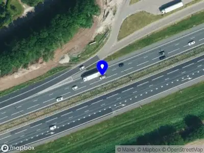 Snelheidscontrole op A1 te Wilp