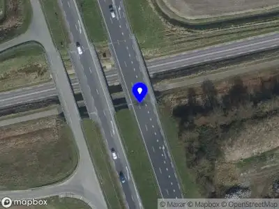 Snelheidscontrole op N256 te Kats