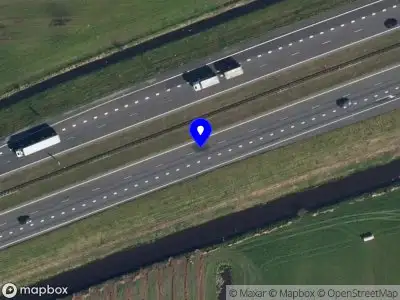 Snelheidscontrole op A7 te Oudehaske