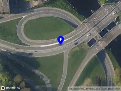 Snelheidscontrole op Vinkweg te Leiden