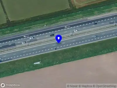 Snelheidscontrole op A1 te Terschuur