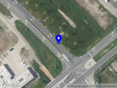 Snelheidscontrole op Pierre de Coubertinlaan te Almere