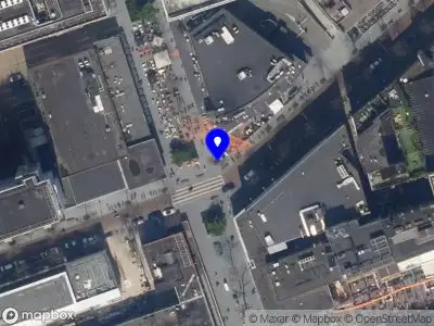 Traumahelikopter naar de Kruiskade in Rotterdam